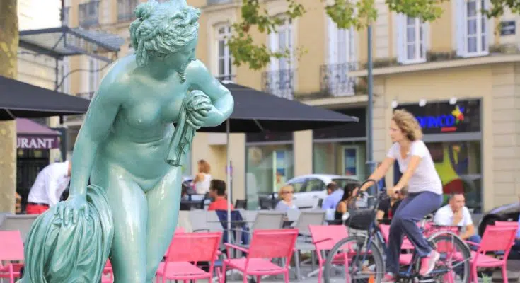 Une sculpture en plein coeur de Rennes