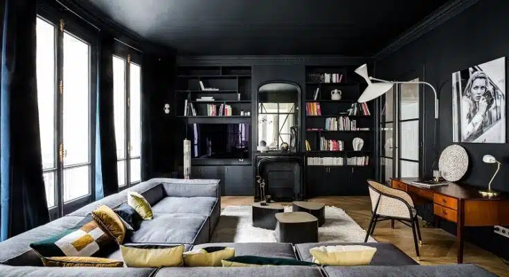 Peinture noire Idées et conseils pour sublimer votre intérieur