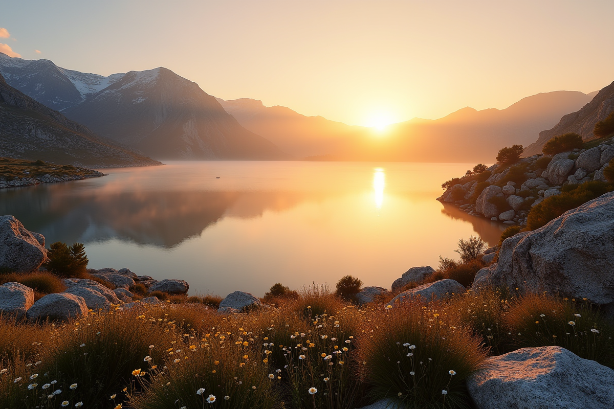 lac montagne