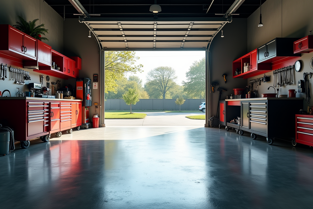 revêtement garage