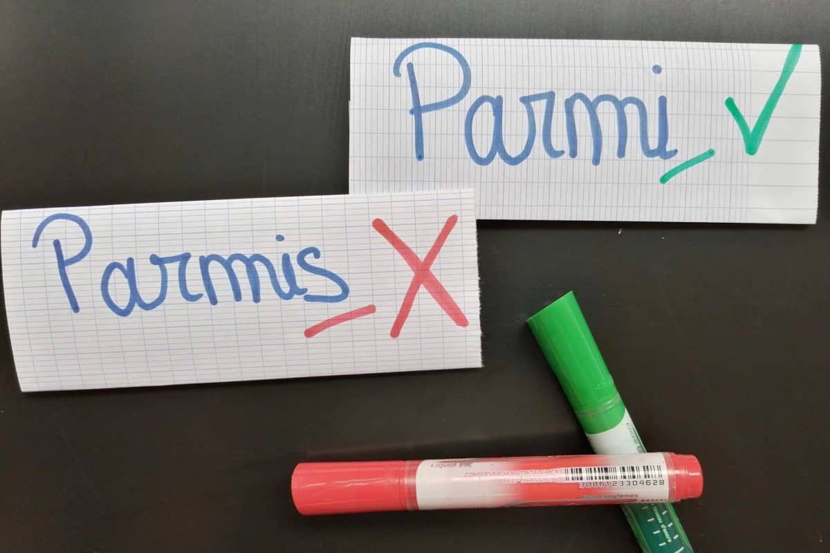 parmi ou parmis